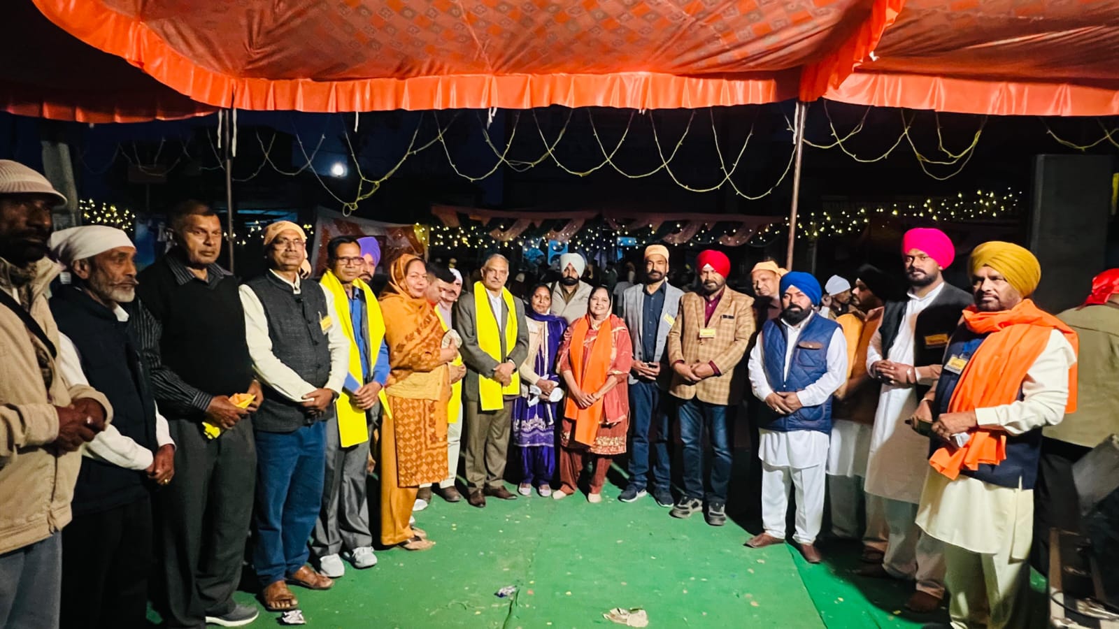 Shri Guru Ravidas Maharaj Ji's Prakash Parv celebrated on Mini Bypass